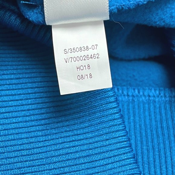 EUC Athleta SIZE XL Ridge Zenith Knit Workout Running Jacket Peacock Blue - Picture 5 of 11